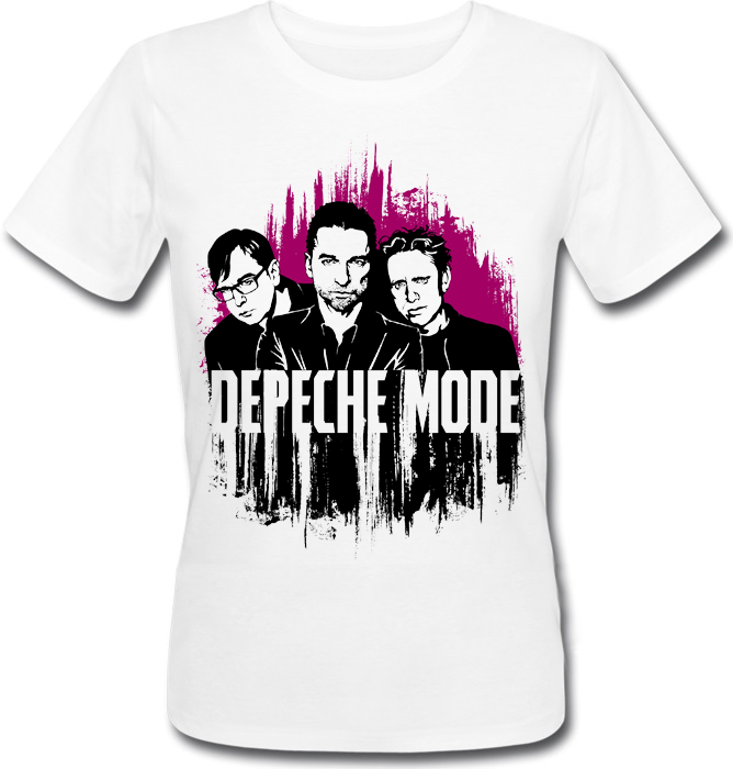 

Футболка HEADBANGER Depeche Mode  Белая, Футболка HEADBANGER Depeche Mode M Белая