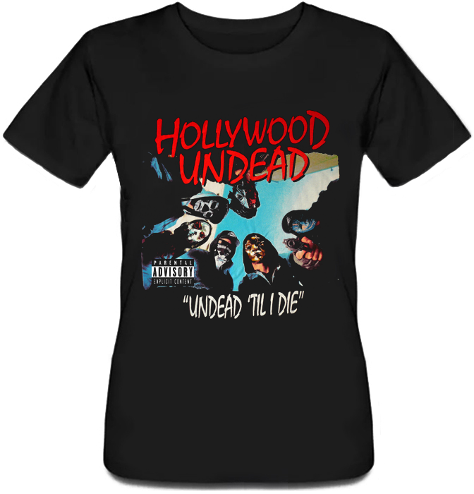 

Футболка HEADBANGER Hollywood Undead - Till I Die  Черная, Футболка HEADBANGER Hollywood Undead - Till I Die XL Черная