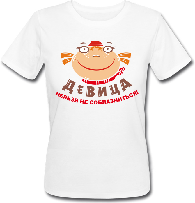 

Футболка Print Planet Девица  Белая, Футболка Print Planet Девица XS Белая