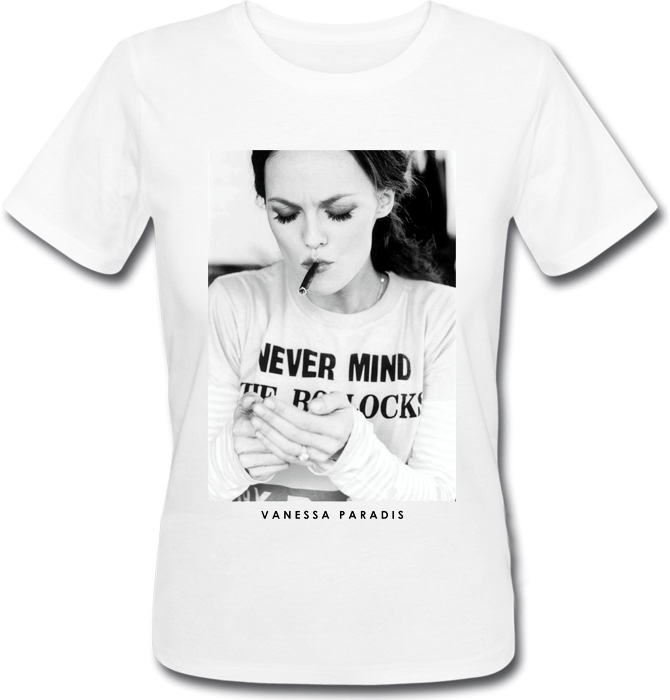 

Футболка HEADBANGER Vanessa Paradis  Белая, Футболка HEADBANGER Vanessa Paradis XL Белая