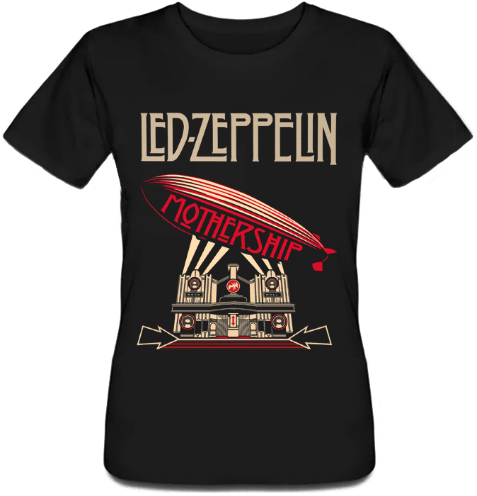 

Футболка HEADBANGER Led Zeppelin - MothershipXS Черная