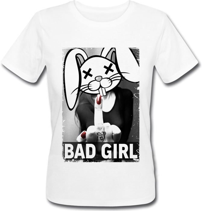 

Футболка HEADBANGER Bad Girl  Белая, Футболка HEADBANGER Bad Girl XL Белая