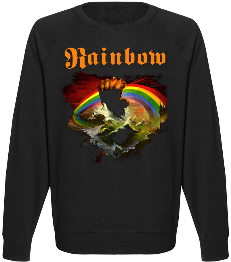 

Свитшот HEADBANGER Rainbow - Rising  Черный, Свитшот HEADBANGER Rainbow - Rising M Черный