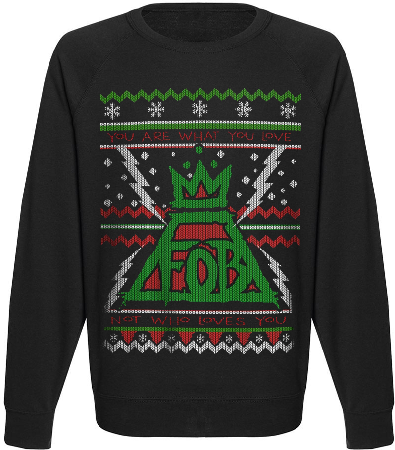 

Свитшот HEADBANGER Fall Out Boy - X-MAS  Черный, Свитшот HEADBANGER Fall Out Boy - X-MAS L Черный