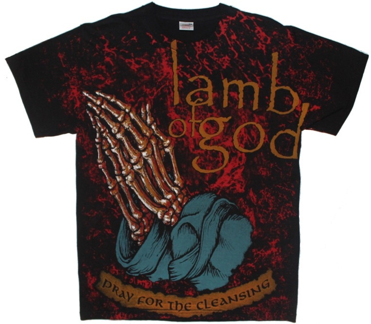 

Футболка Print Planet Lamb Of God "Pray For The Cleansing" M