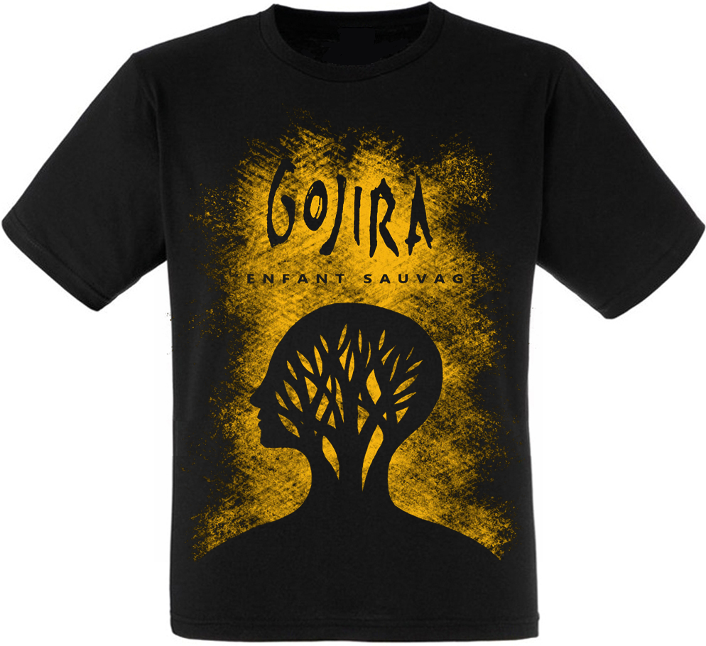 

Футболка Print Planet Gojira "'Enfant Sauvage, Футболка Print Planet Gojira "L'Enfant Sauvage" L