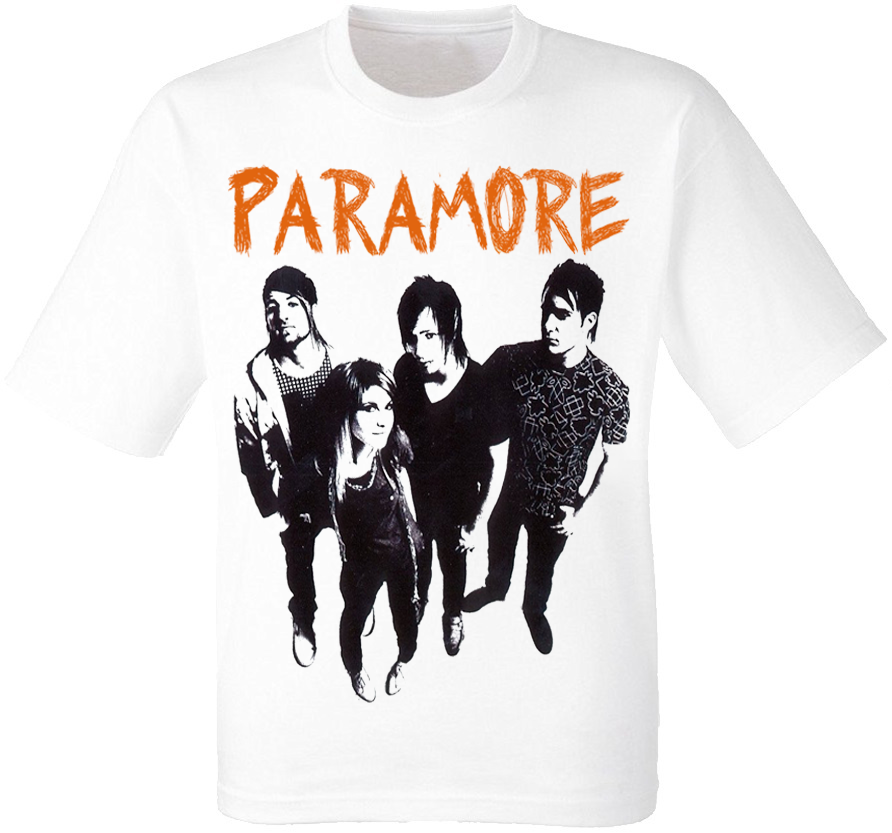 

Футболка Print Planet Paramore "Riot!" белая XXL