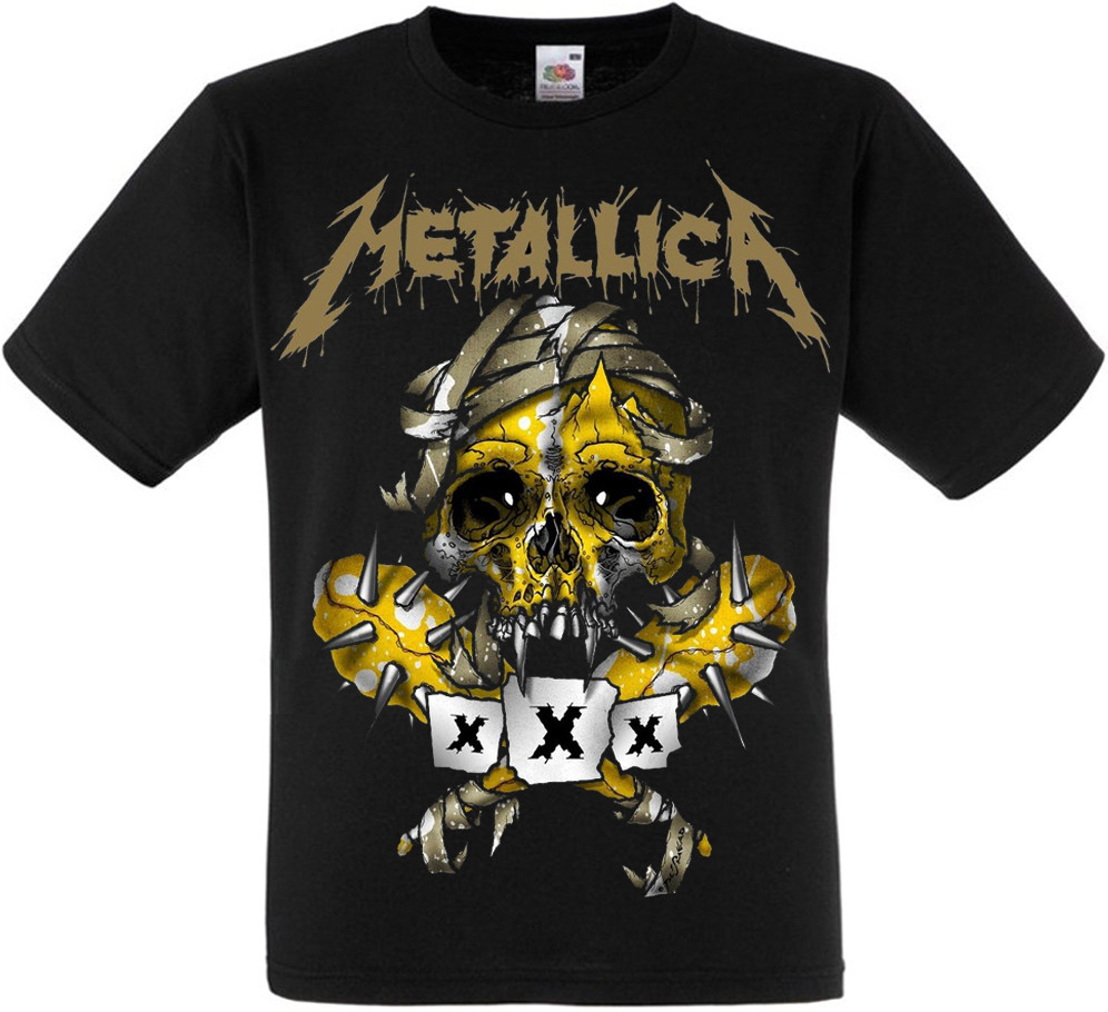 

Футболка Print Planet Metallica "Skull" XXL