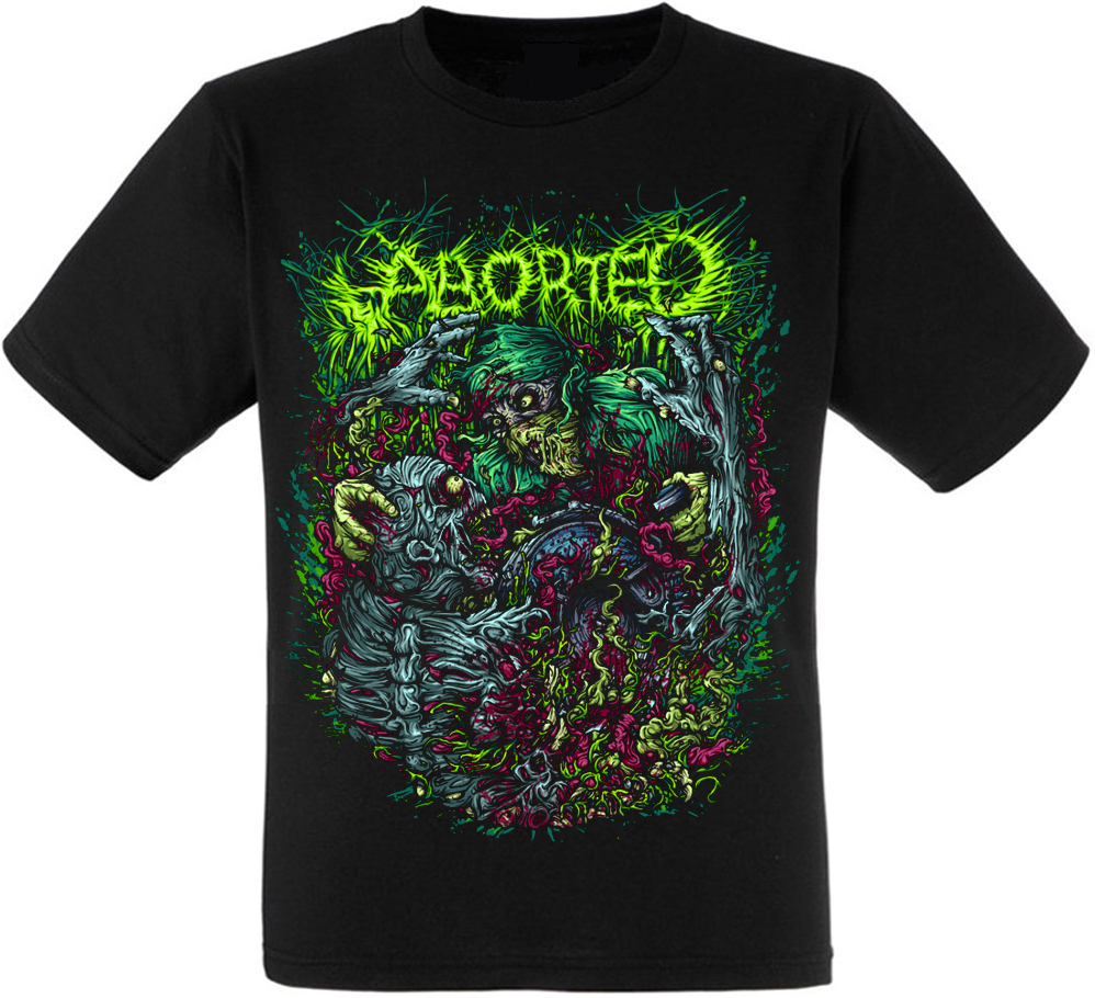 

Футболка Print Planet Aborted "RetroGore, Футболка Print Planet Aborted "RetroGore" XL