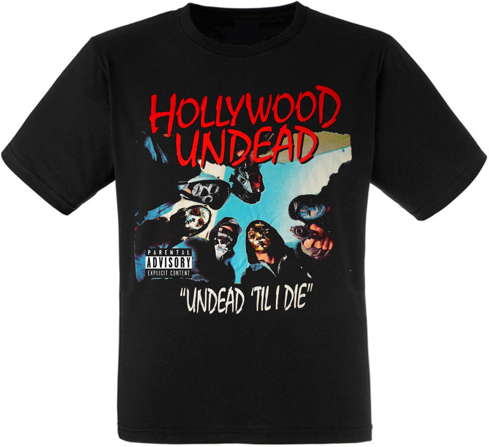 

Футболка HEADBANGER Hollywood Undead - Till I Die (чёрная) XXL