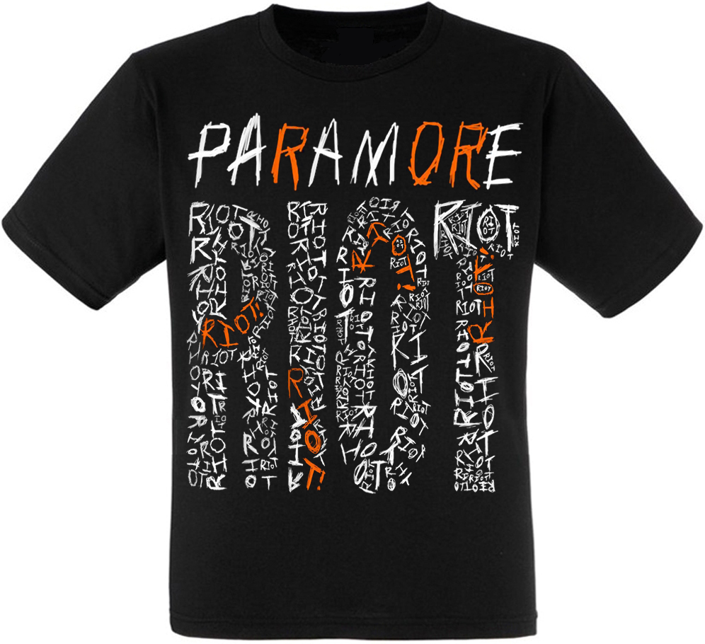 

Футболка Print Planet Paramore "Riot, Футболка Print Planet Paramore "Riot!" S