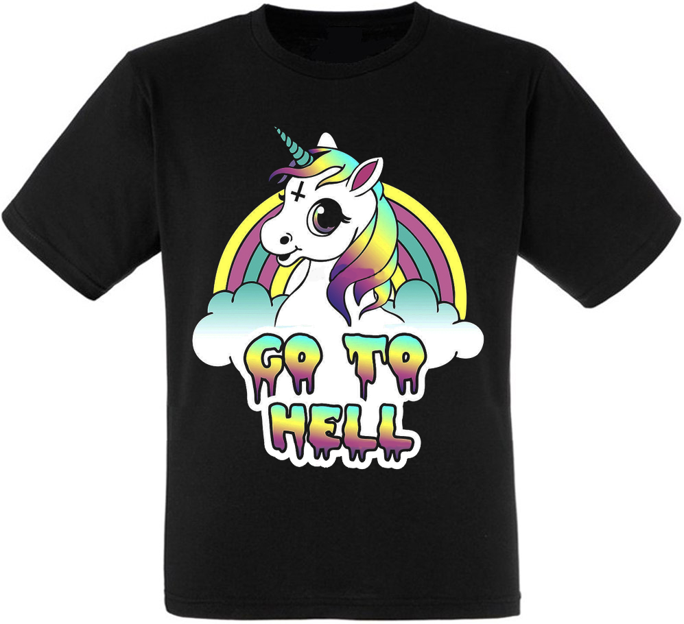 

Футболка HEADBANGER Unicorn - Go To Hell, Футболка HEADBANGER Unicorn - Go To Hell L