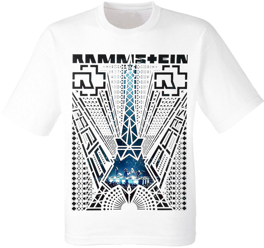 

Футболка Print Planet Rammstein "Paris, Футболка Print Planet Rammstein "Paris" M