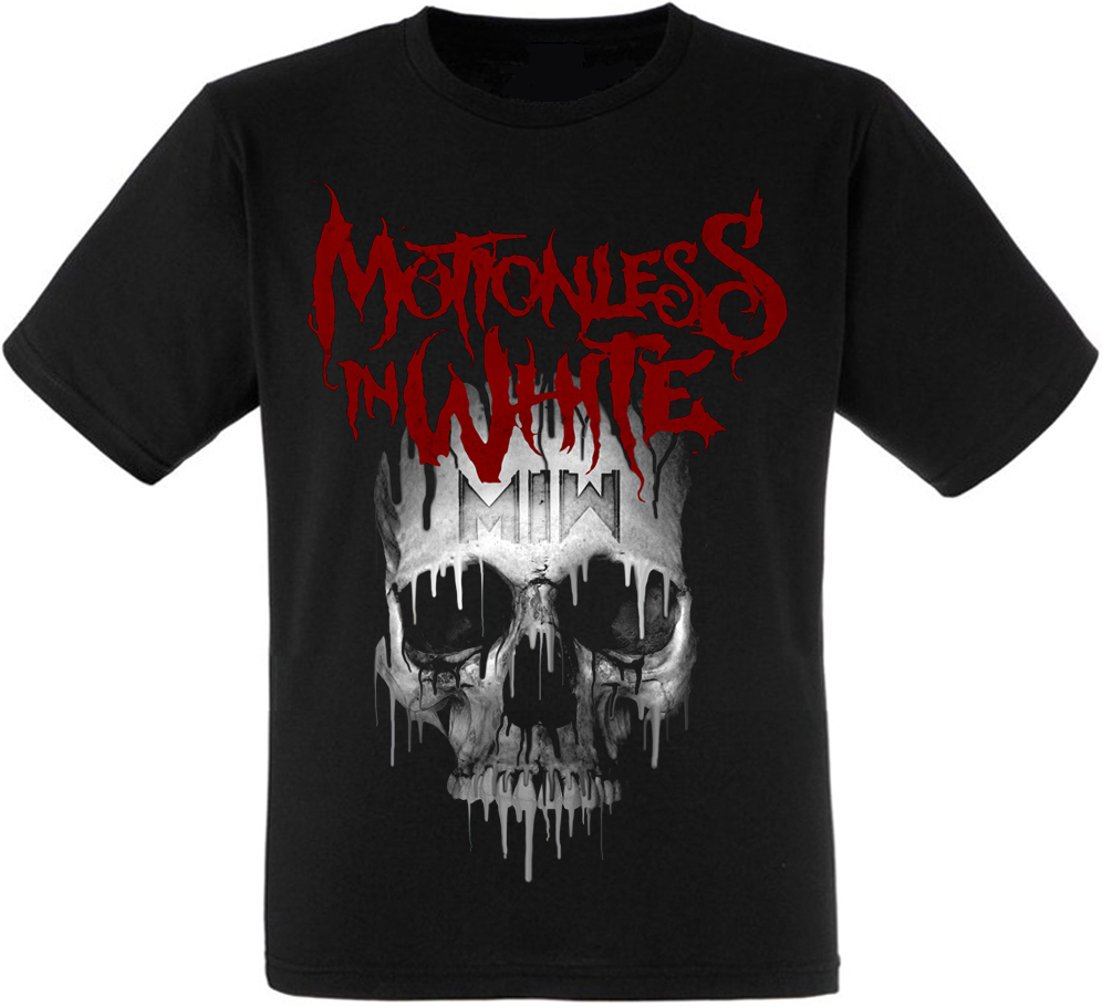 

Футболка Print Planet Motionless In White "Melting Skull" XXL