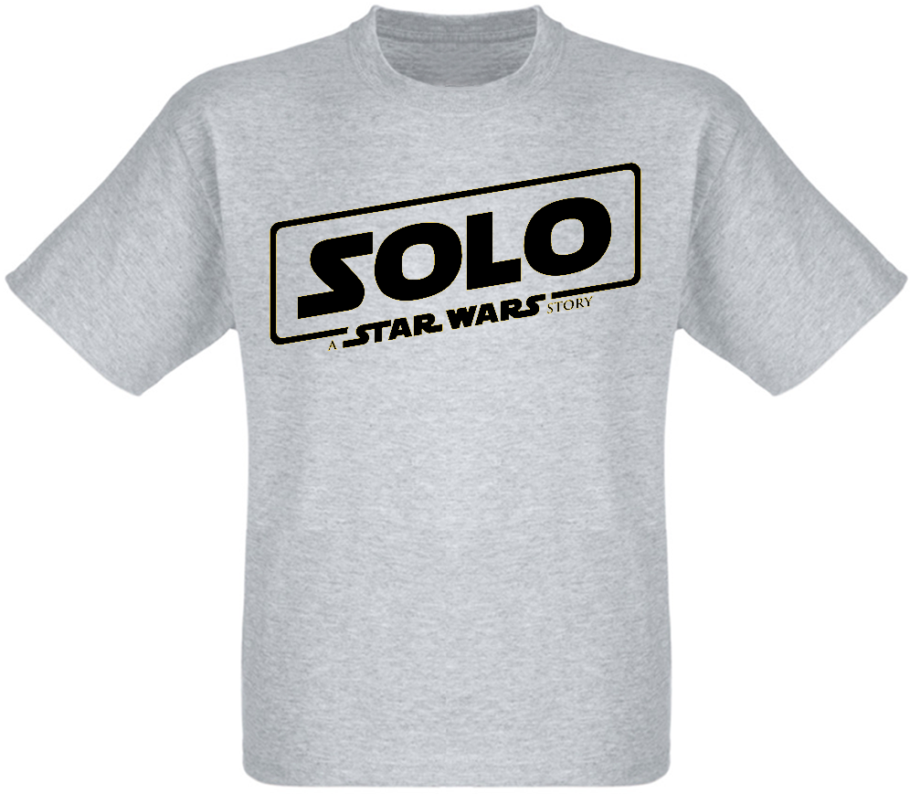 

Футболка HEADBANGER Solo: A Star Wars Story - Black Logo меланж, Футболка HEADBANGER Solo: A Star Wars Story - Black Logo меланж S