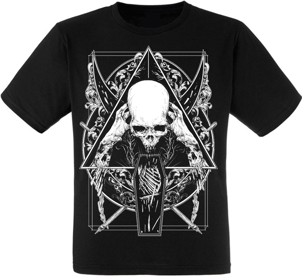 

Футболка Print Planet Skull in a Triangle, Футболка Print Planet Skull in a Triangle S