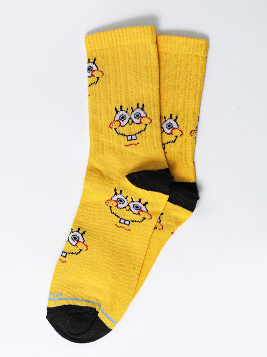 

Мужские носки LOMM Premium SpongeBob LOMM BLM 0213 41-43 жёлтый