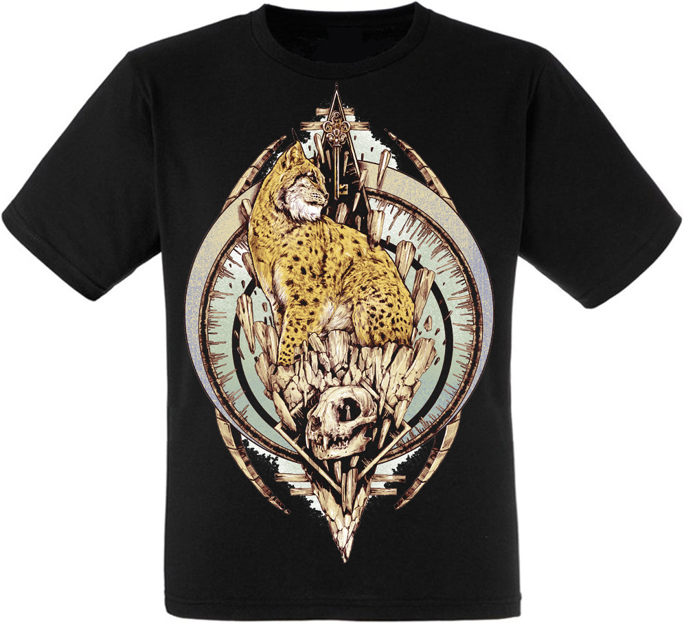 

Футболка Print Planet Cat & Bones, Футболка Print Planet Cat & Bones S