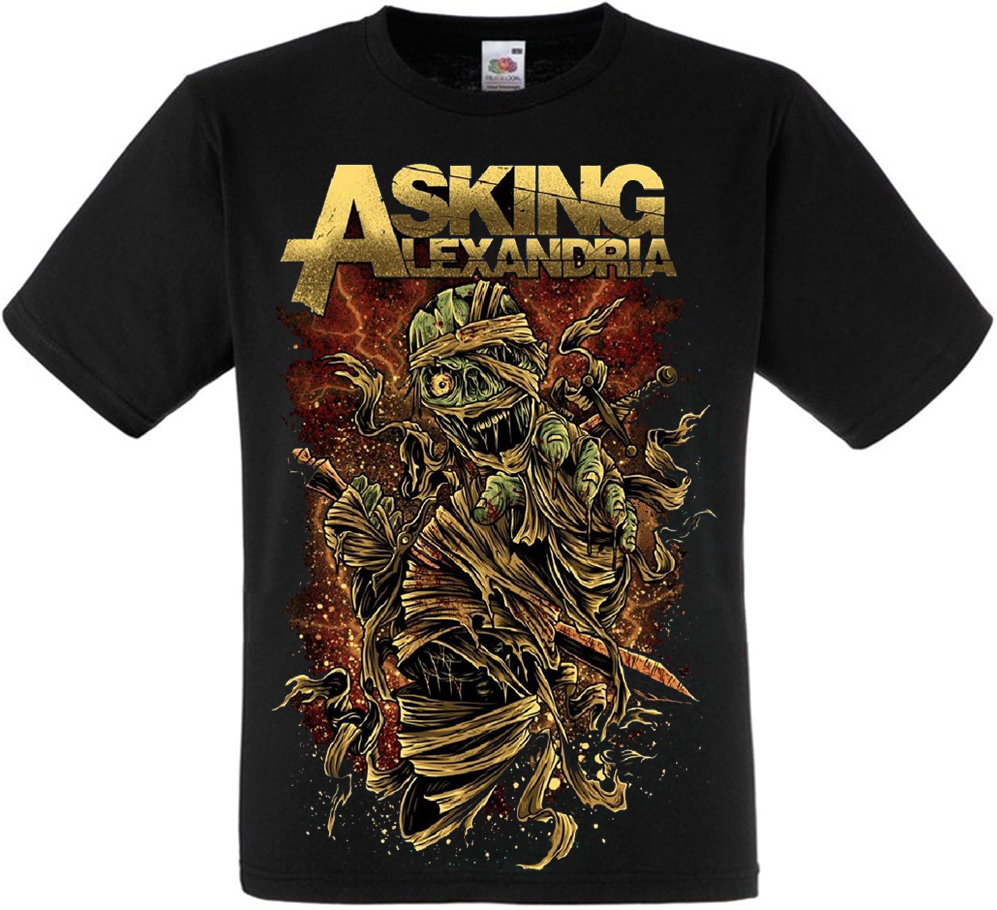 

Футболка HEADBANGER Asking Alexandria (мумия, Футболка HEADBANGER Asking Alexandria (мумия) XL