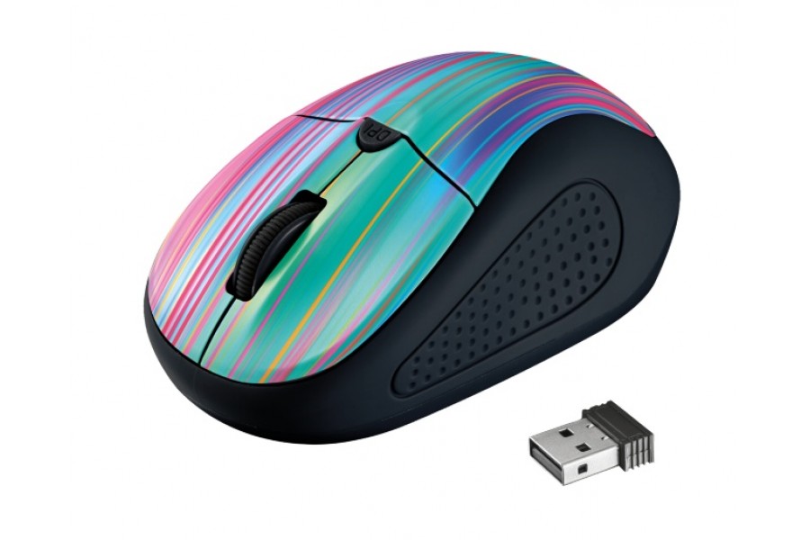 

Мышь Trust Primo Wireless Mouse black rainbow (21479)