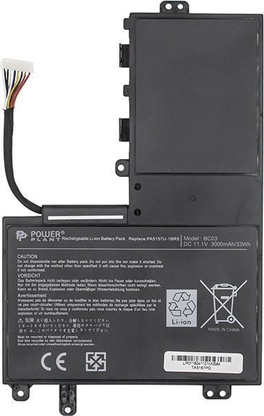 Акція на Аккумулятор PowerPlant для ноутбуков Toshiba Satelite U940 (PA5157U-1BRS, TA5157PD) (11.1V/3000mAh/3Cells) (NB510283) від Rozetka UA