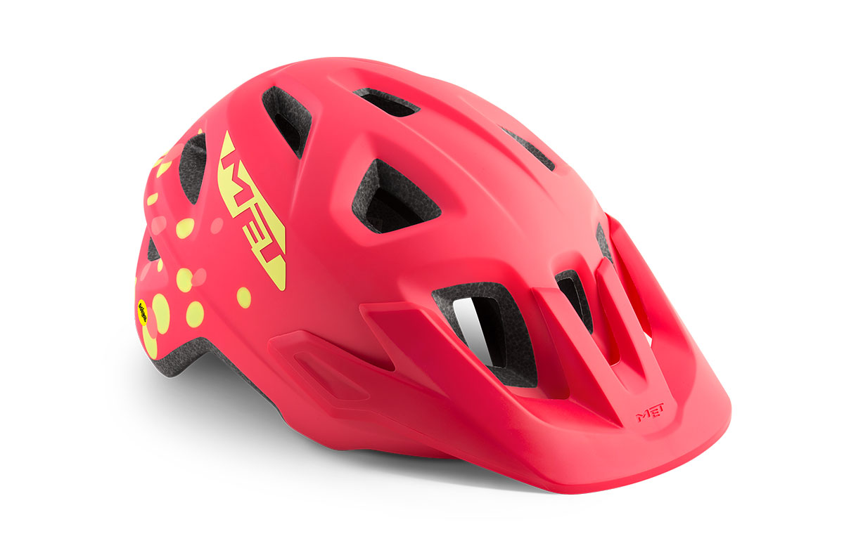 

Шлем Met Eldar Mips Coral Pink Polka Dots Matt 52-57 см