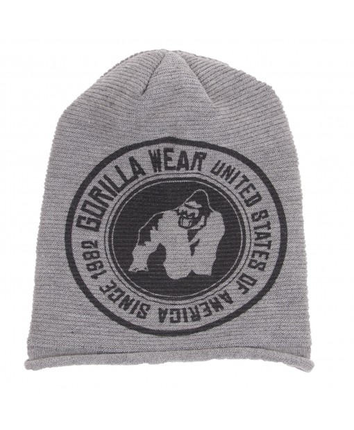 

Шапка Gorilla Wear Oxford Beanie  Серая, Шапка Gorilla Wear Oxford Beanie one size Серая