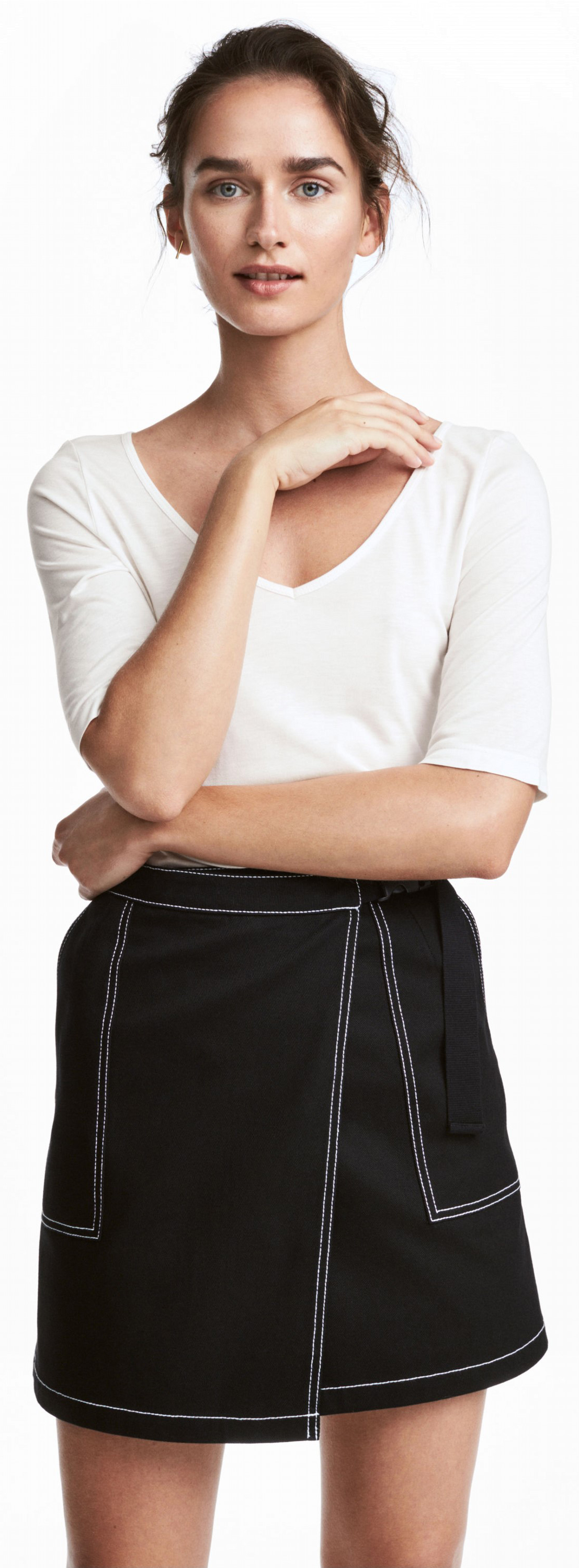 

Футболка H&M XAZ102875FBKZ  Белая, Футболка H&M XAZ102875FBKZ S Белая