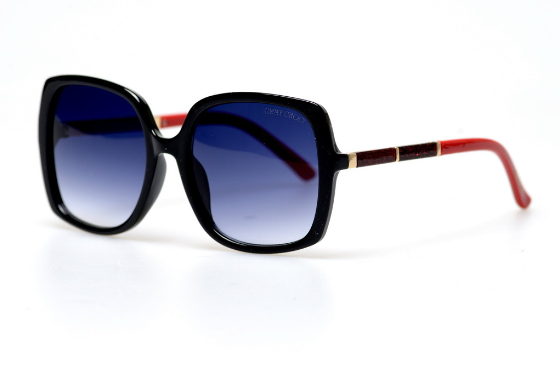 

Женские солнцезащитные очки с поляризацией FTN, цвет линзы синий, цвет оправы чёрный