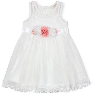 

Платье Breeze с цветочками и кружевом (12531-110G-cream)