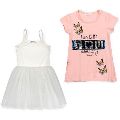 

Платье Breeze туника с бабочками (10262-164G-peach)