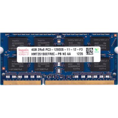 

Модуль памяти для ноутбука SoDIMM DDR3 4GB 1600 MHz Hynix (HMT351S6EFR8C-PB)