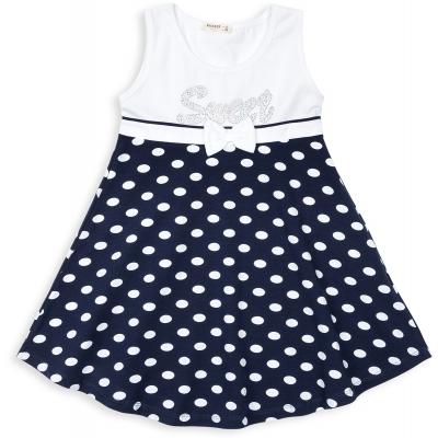 

Платье Breeze в горошек (12467-128G-blue)