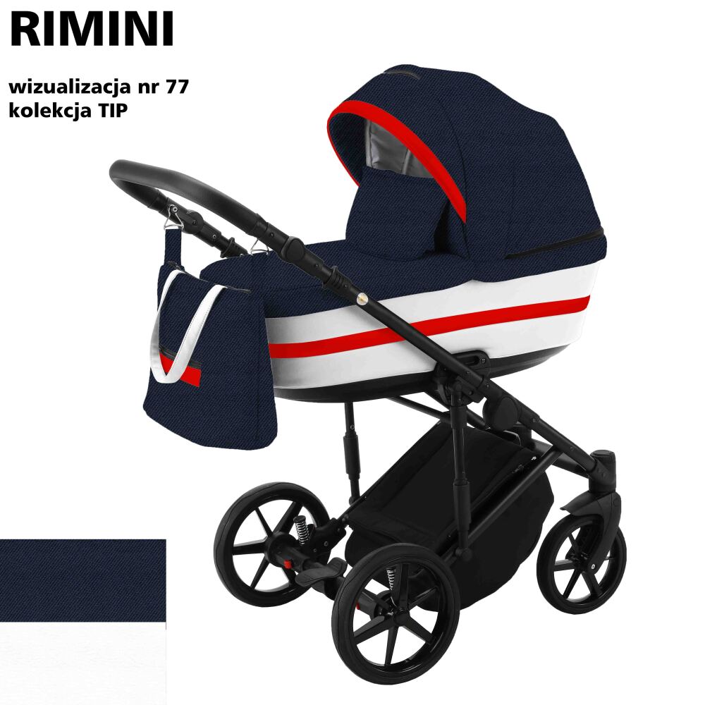 

Коляска 2 в 1 Adamex Rimini Tip RI-77