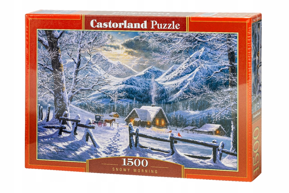 

Пазли Castorland 1500 ел. Сніжний ранок (C-151905)