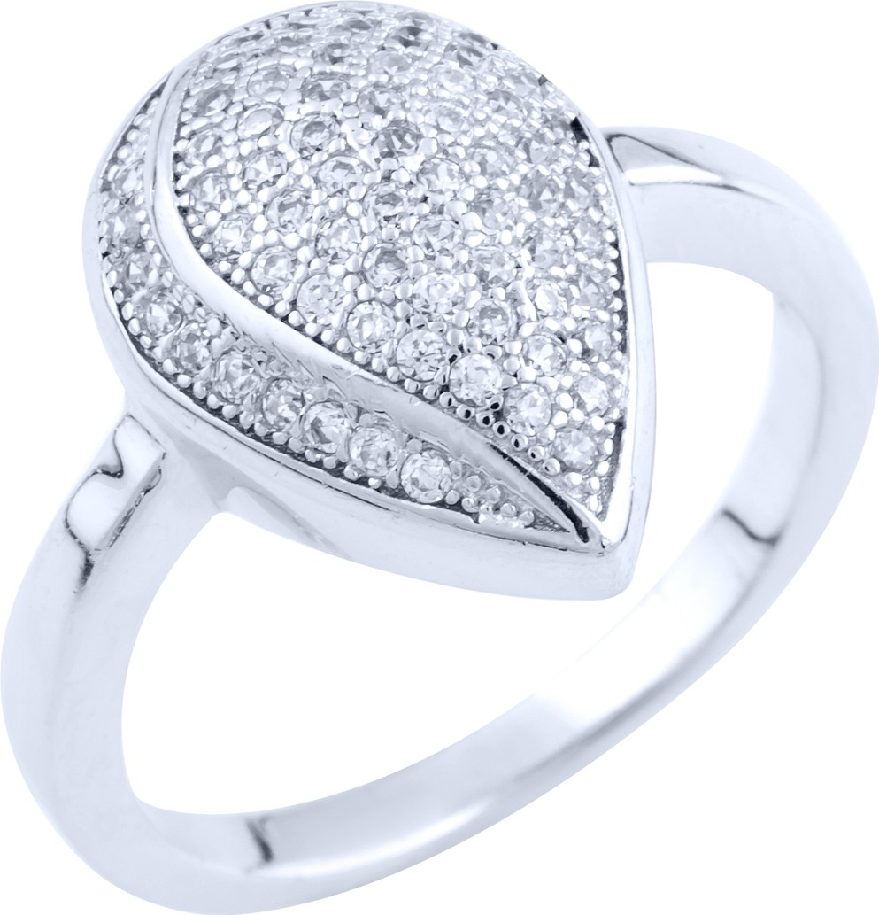 

Серебряное кольцо SilverBreeze с фианитами 17 размер