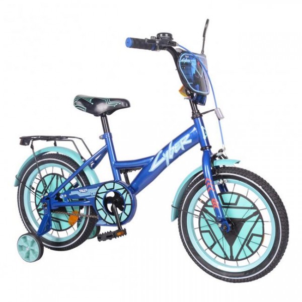 

Велосипед TILLY Cyber 16" T-216220 Blue/Azure (F00203123)