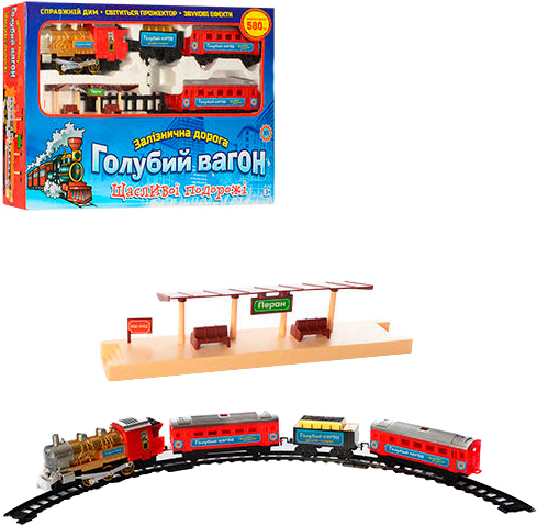 

ЖД транспорт Metr+ Голубой вагон (7016) (F00200908)