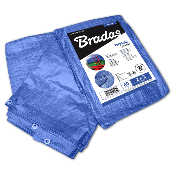 

Всесезонный универсальный водонепроницаемый тент "Bradas" 10 х 10 м BLUE (60 гр/м.кв.) для автомобиля, строительства, дачи, Original