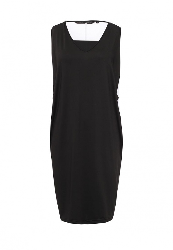 

Сукня Silvian Heach PGP16473VE S чорний з білим