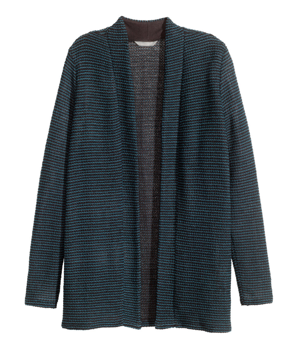 

кардиган H&M 0364513 M т.бірюзовий комб.