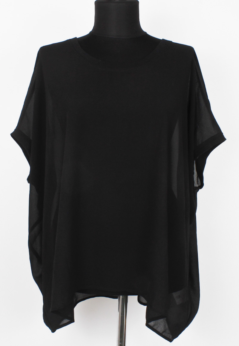 

Блуза Silvian Heach RNP16543BL XS чорний