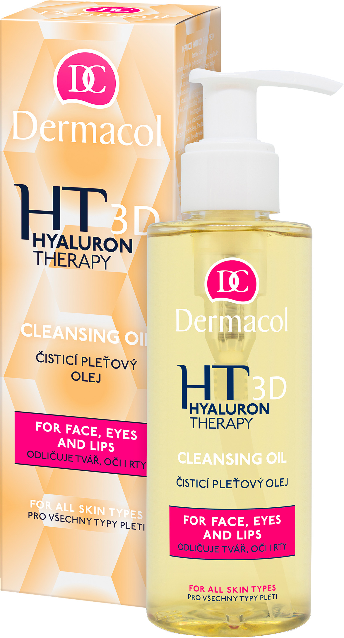 Акція на Масло для снятия макияжа Dermacol Hyaluron Therapy 3D Cleansing oil очищающее 150 мл (8590031108827) від Rozetka UA