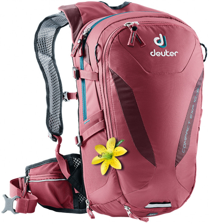 

Велорюкзак Deuter Compact EXP 10 SL cardinal-maron (3200115 5527)