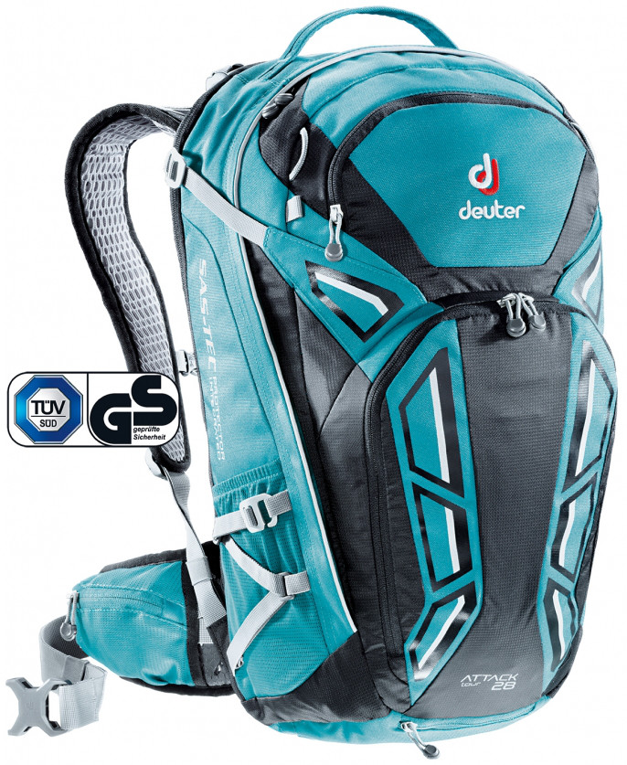 

Велорюкзак Deuter Attack Tour 28 petrol-black (3200316 3705)