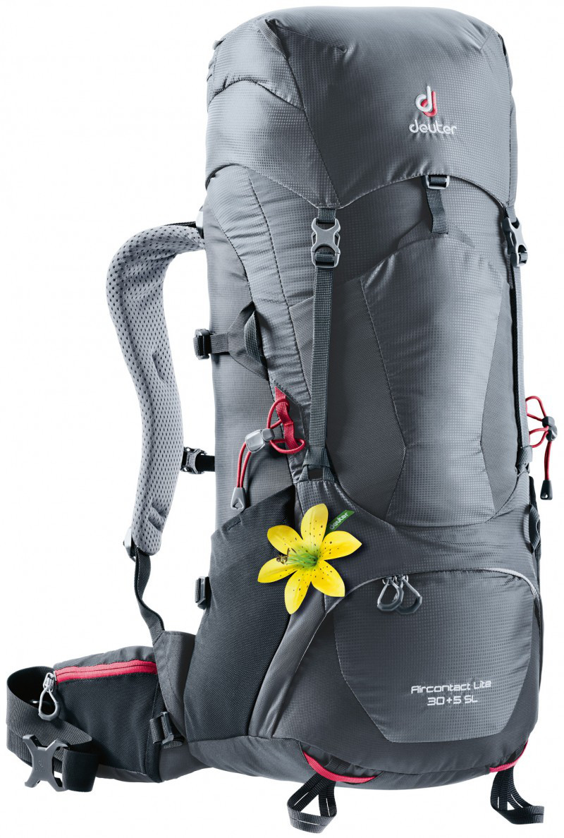 

Рюкзак туристический Deuter Aircontact Lite 30+5 SL graphite-black (4340018 4701)