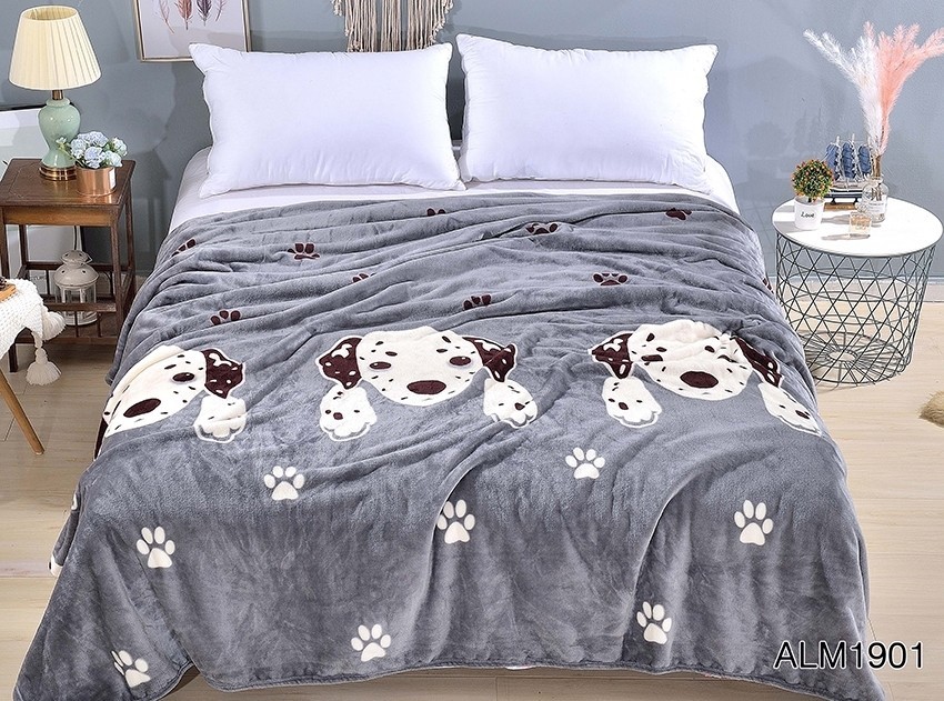 

Плед велсофт микрофибра Tag tekstil VL-024 200х220 см