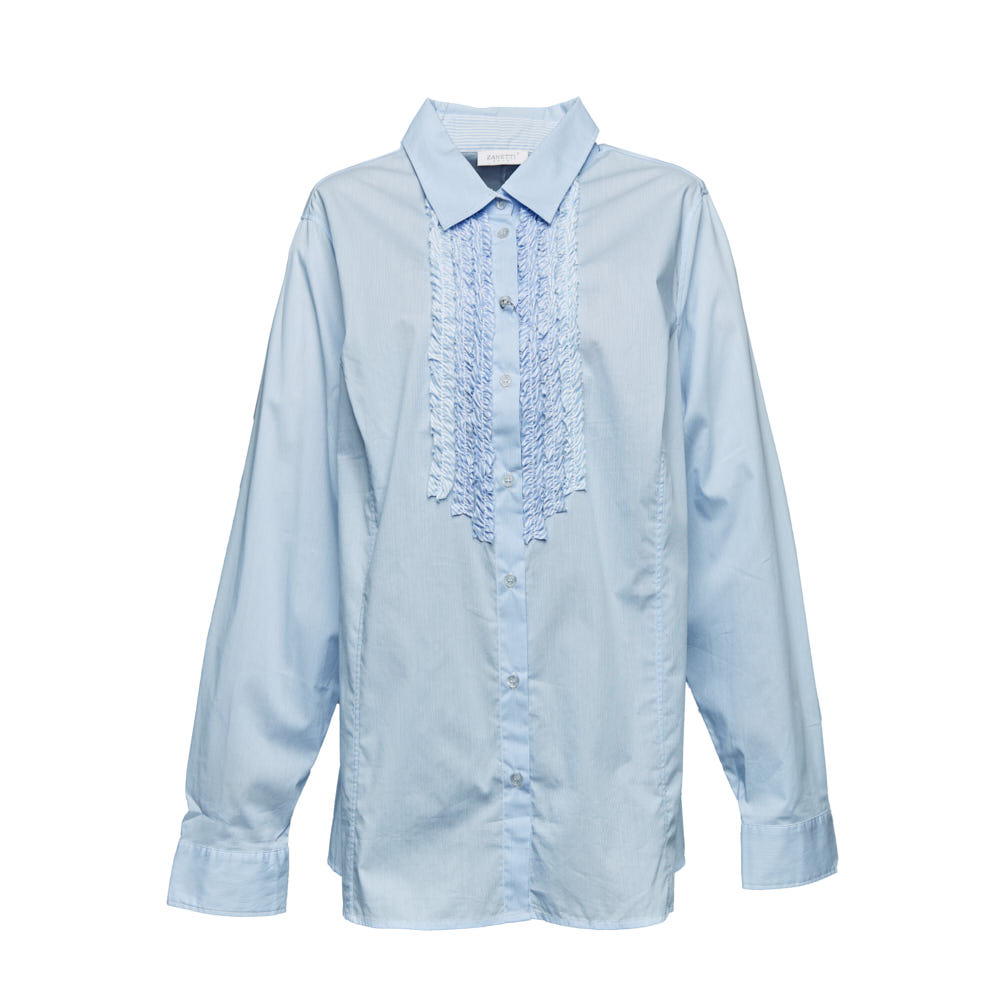 

Блуза женская Zanetti Moda ВА9743 К20709 нежно голубая  XXL, Блуза женская Zanetti Moda ВА9743 К20709 нежно голубая 49 XXL