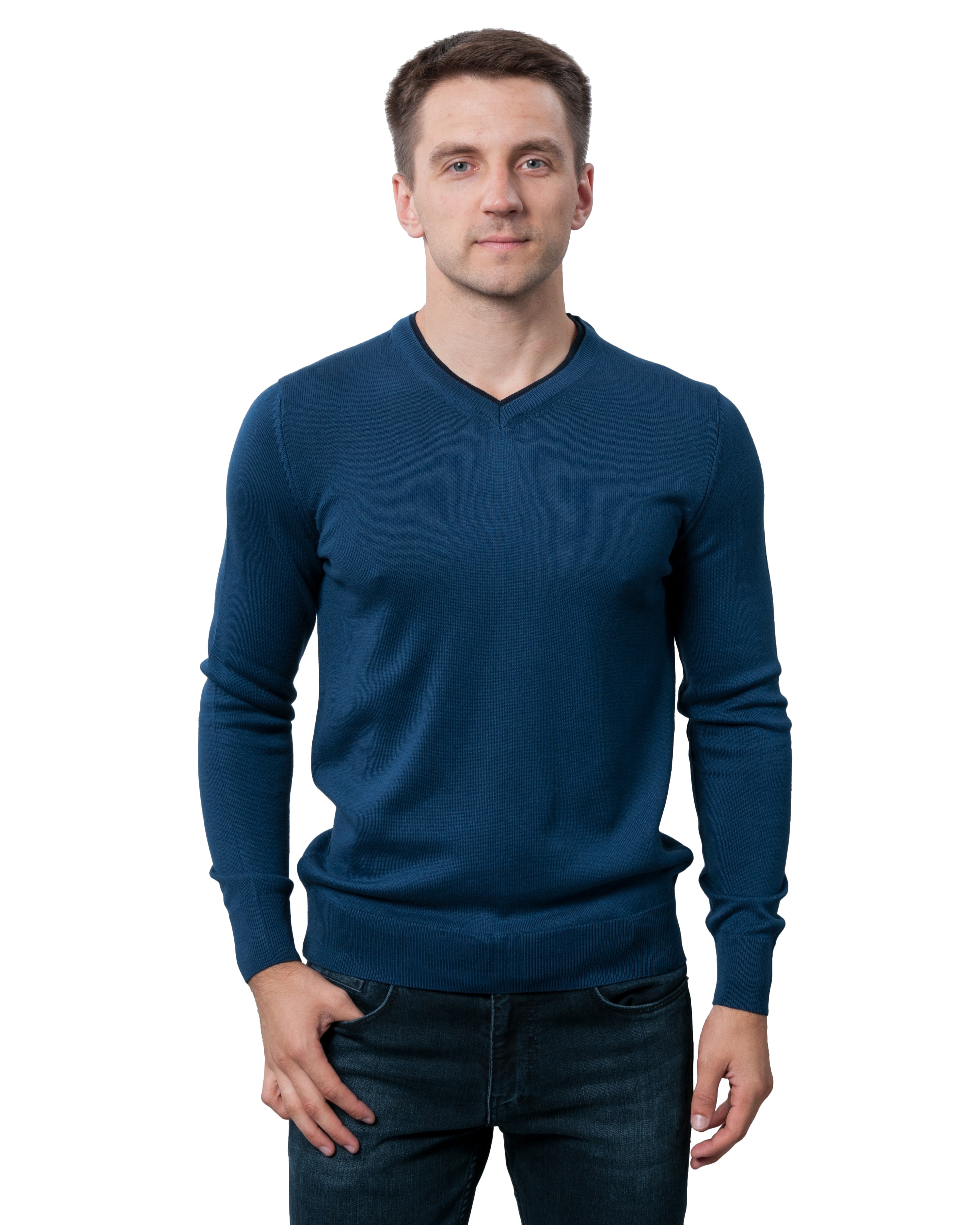 

Пуловер MCL L синий 18364