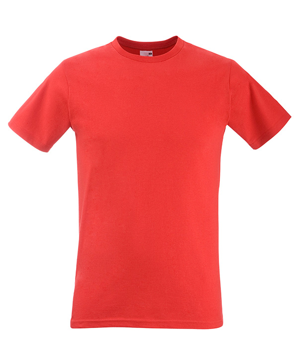 

Футболка Fruit of the Loom Valueweight fitted  40 Красный, Футболка Fruit of the Loom Valueweight fitted 3XL 40 Красный